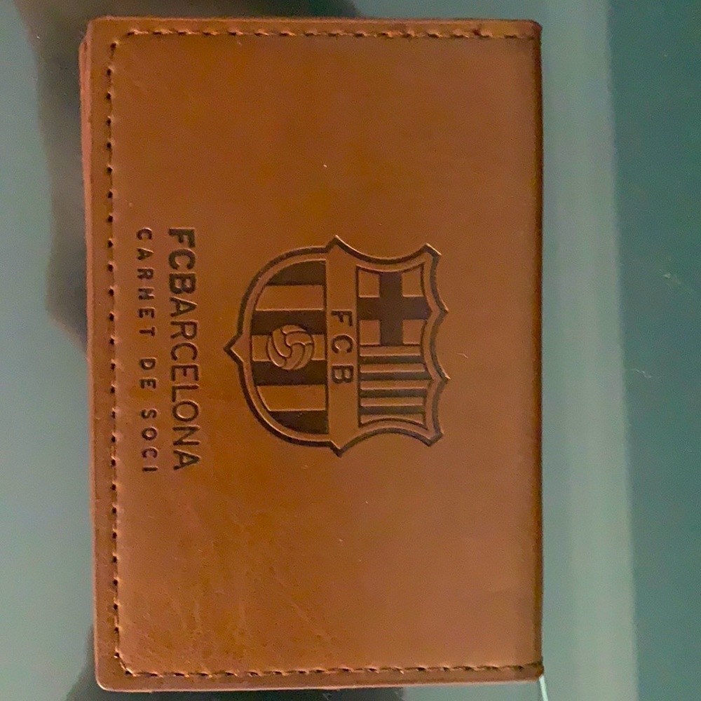 FC Barcelona credit card / business card holder. NWT.